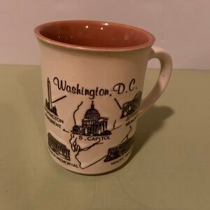 Vintage Washington D.C. Souvenir Mug